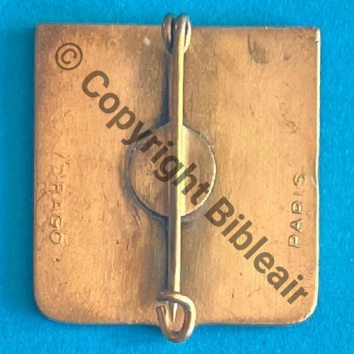 BONE A0794 BA.213 DTO.35.540  BONE  DrP Bol Dos lisse BLEU FONCE SOL ORANGE ESSAI quelque Ex Src.mesnil01 111Eur04.26 